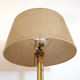 Rattan floor lamp from the 60s by Louis Sognot