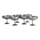 6 large stainless steel bowls on feet Letang Remy