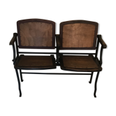 Theatre bench folding seat, pre-war
