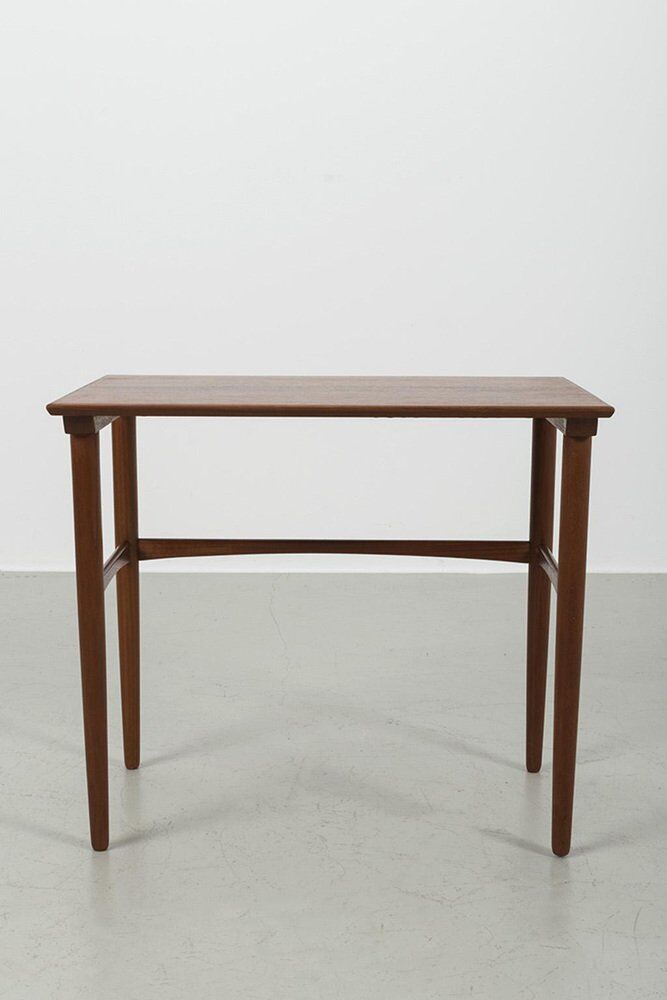 Tables gigognes en teck danois, ensemble de 3