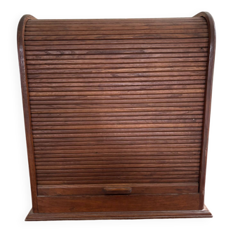 50s curtain filing cabinet