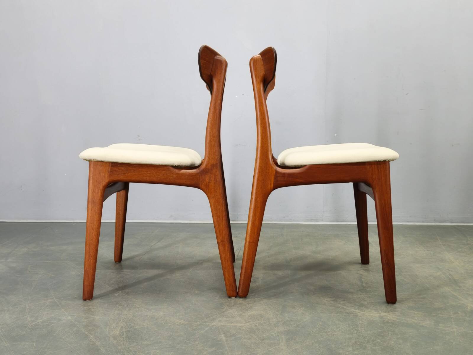 Set of 4 Danish Teak Dining Chairs by Schionning & Elgaard, 1960s