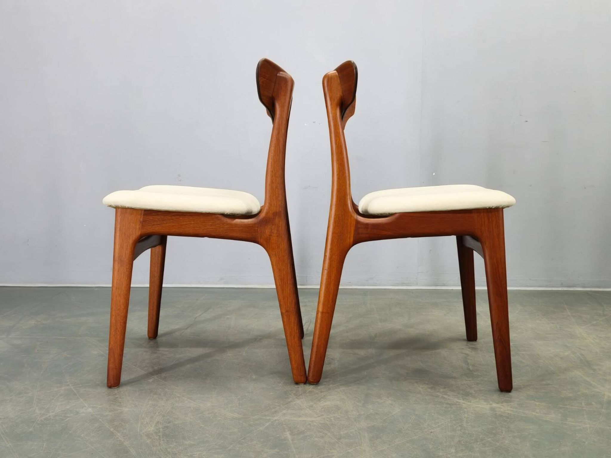 Set of 4 Danish Teak Dining Chairs by Schionning & Elgaard, 1960s