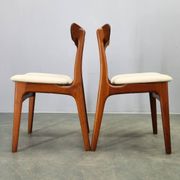 Set of 4 Danish Teak Dining Chairs by Schionning & Elgaard, 1960s