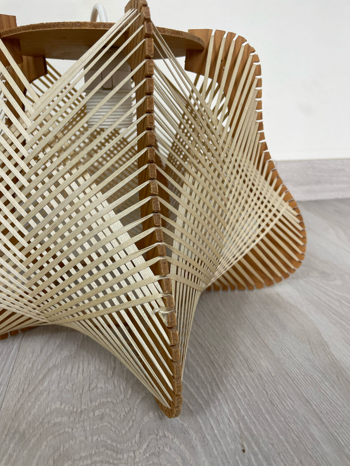 Pair of Scandinavian pendant lamps