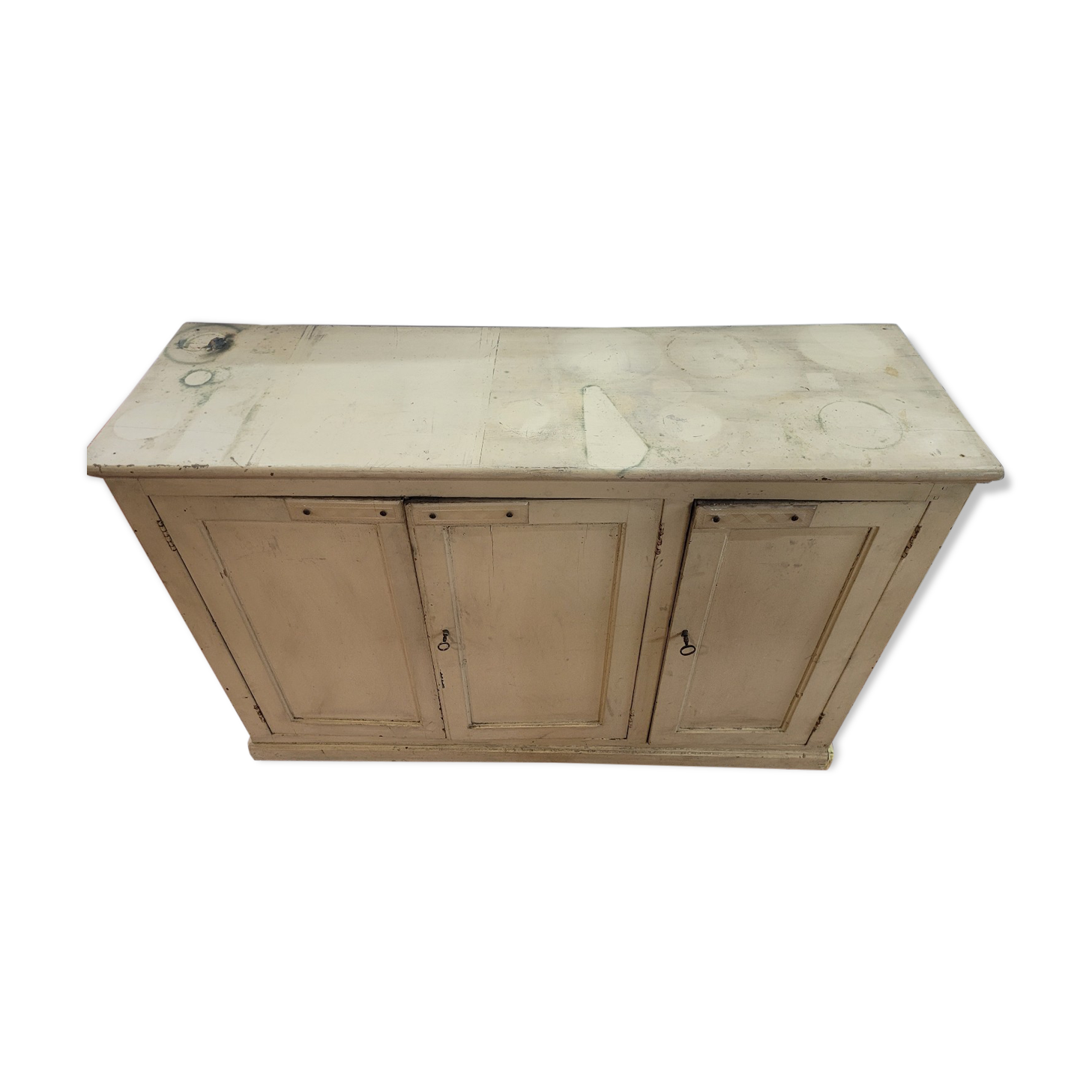 Enfilade 3 doors original patina