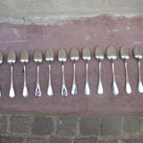 Box of twelve small Christofle spoons