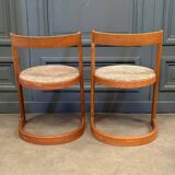 Pair of Alpha designer chairs for Baumann, 1970