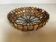 Nacre and metal catch-all bowl