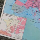 Old MDI History Map: The Crusades-Cultural Centres in France