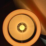 Intense orange furniture lamp Lamp'cône