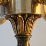 Lampadaire tripode en bronze de style Louis XV