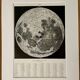 Planche photographique sur la lune - 1930
