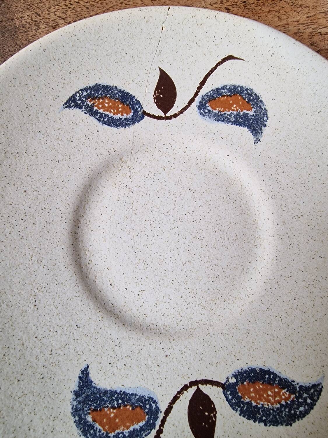 "Sologne" coffee service, glazed stoneware, St Amand earthenware