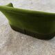Toad sofa in green velvet