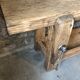 Established old industrial carpenter's wood