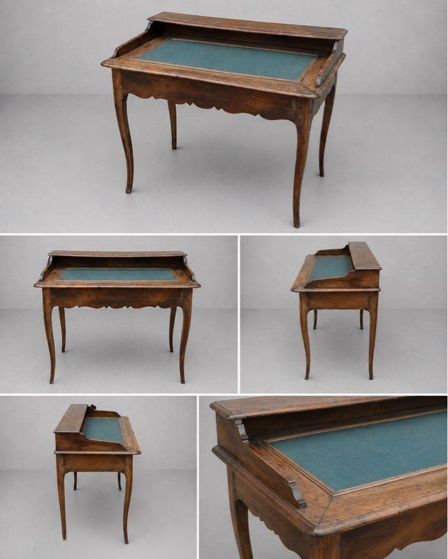 Antique solid wood reading desk - 19th century