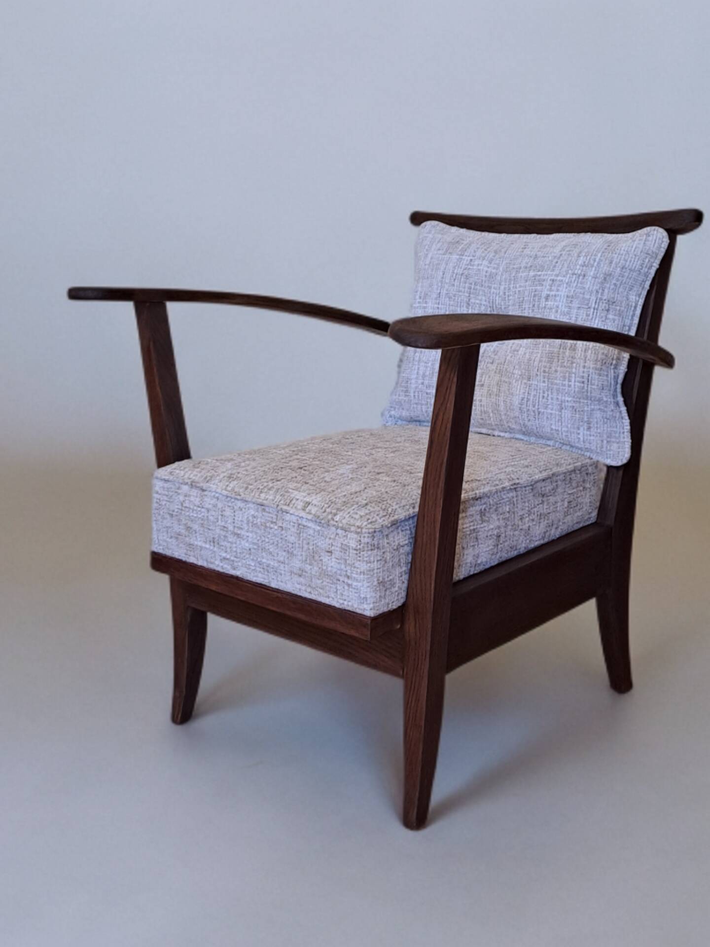 Pair of ULUV armchairs, Czech vintage 1950s