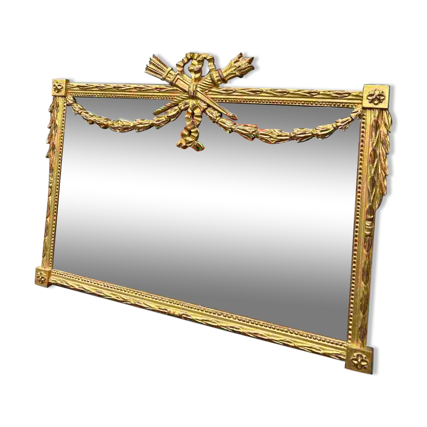Miroir vintage style Louis XVI