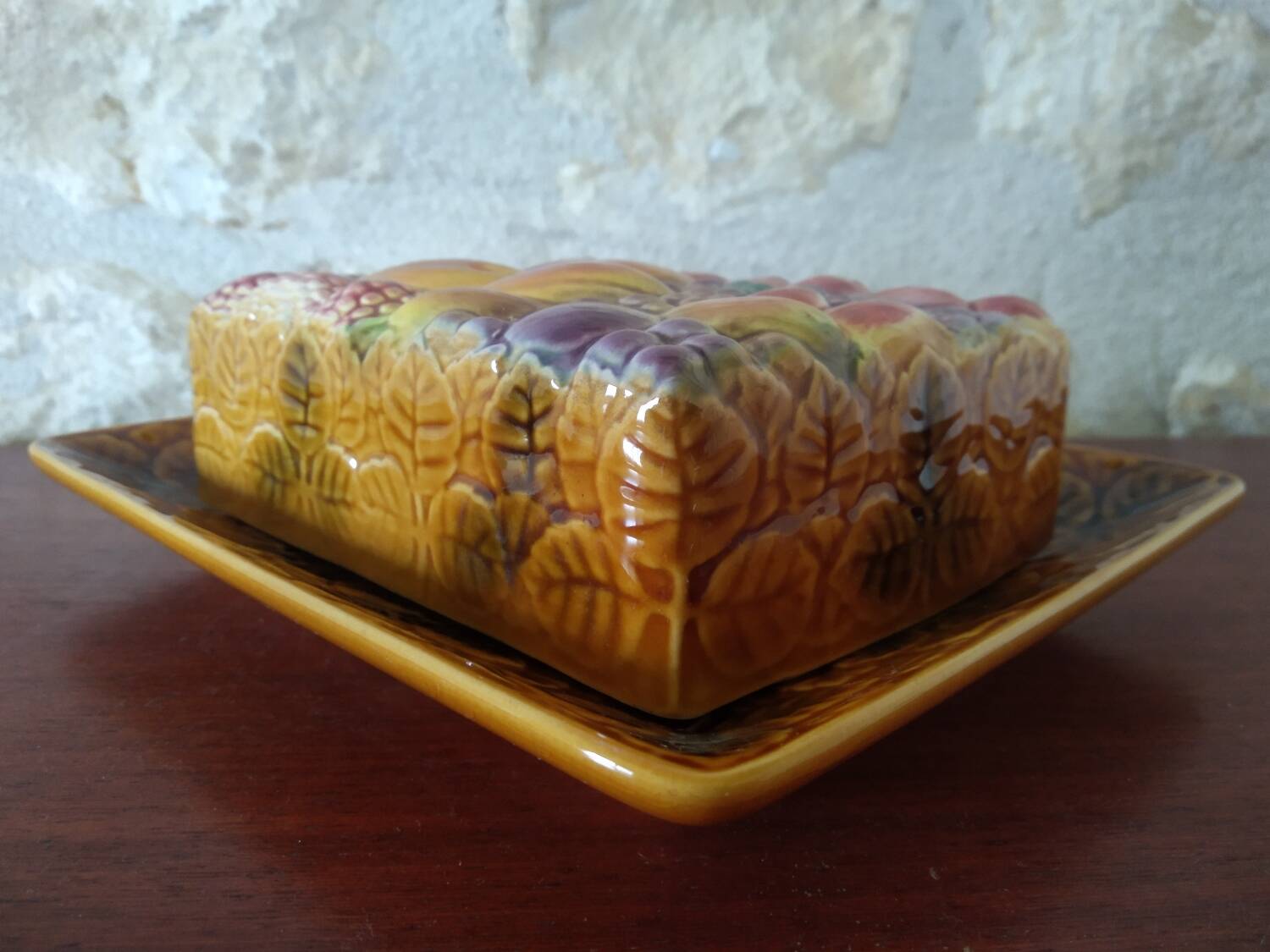 Slush butter dish from Salins-les-Bains