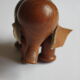 Teak wooden elephant toy by Arne Basse, Denmark 1960s.