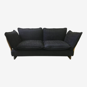 Two-seater sofa, beech wood. Danish manufacture