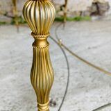 Coffee table in green marble and brass circa 50/60