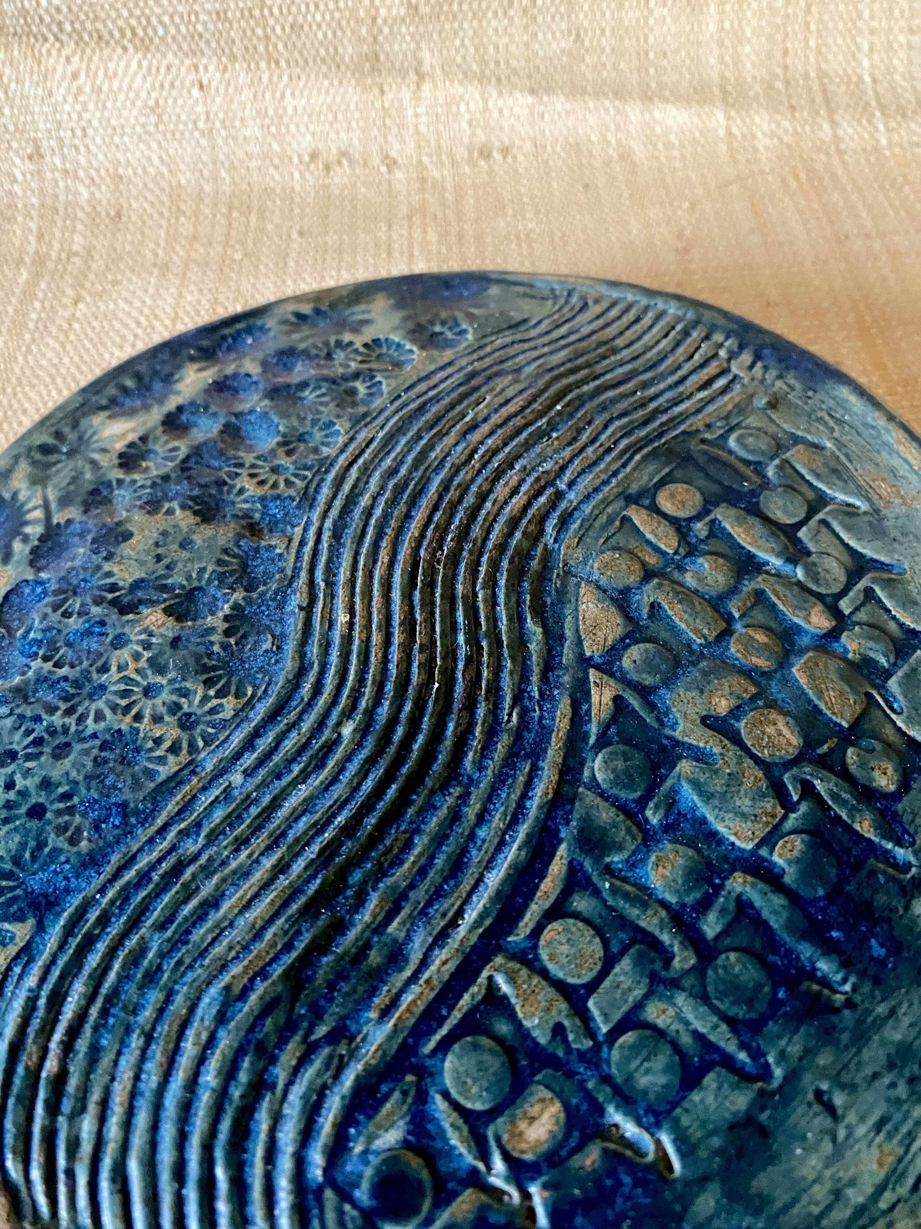 Ceramic trivet, 1970s