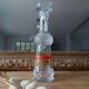 Vintage antique carafe chiseled glass