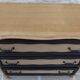 Solid wood 3 drawer chest of drawers in natural and black wood with drawer