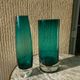 Pair of vases by Roland Posch for Graal glas series Las palmas 60s