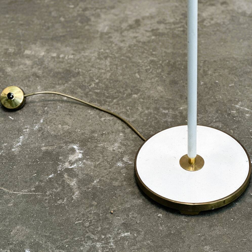 Vintage Kaiser Leuchten elegant floor lamp, Germany 1980s