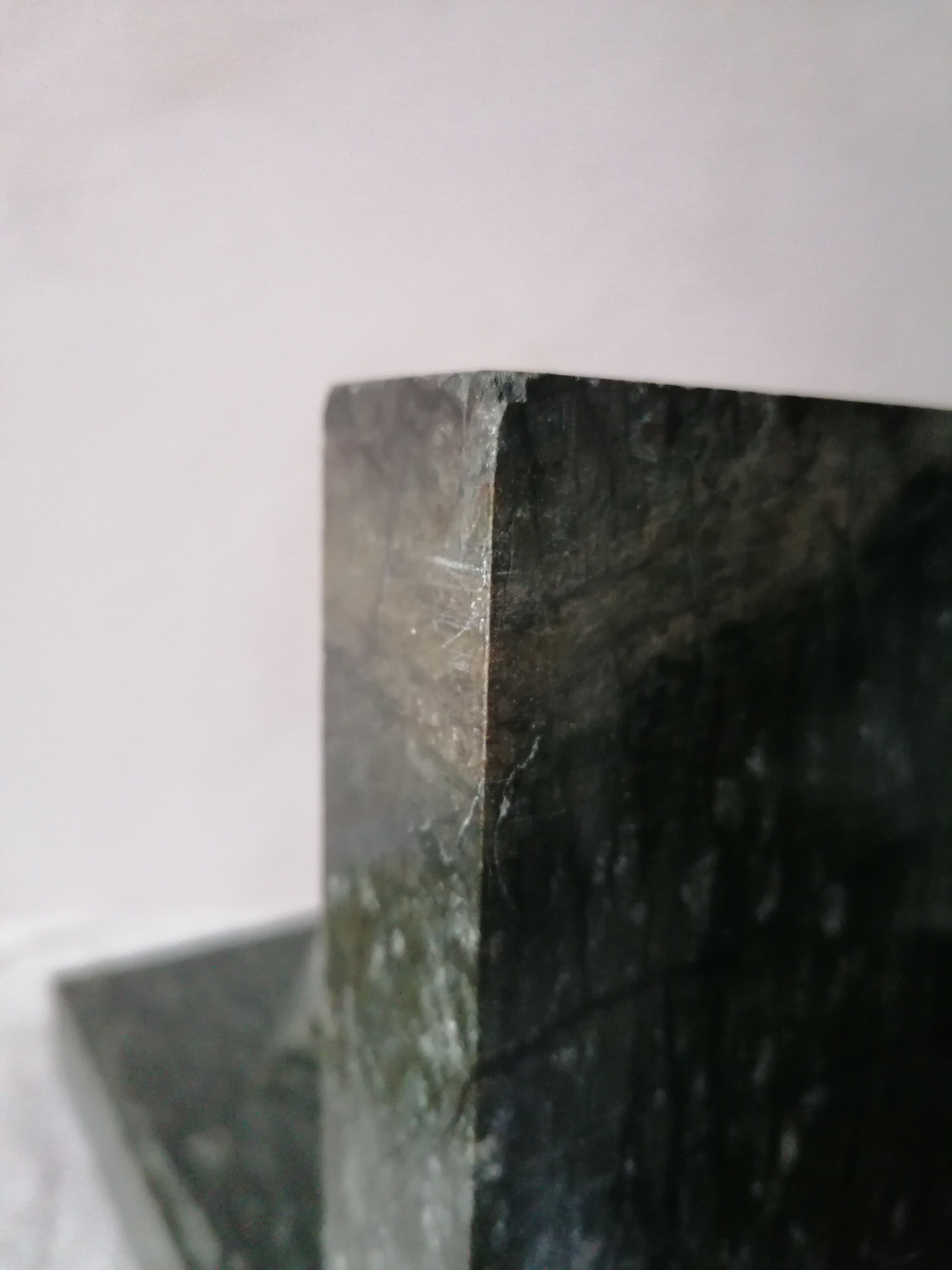 Greenhouse books in black marble