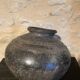 Old Indian terracotta jar