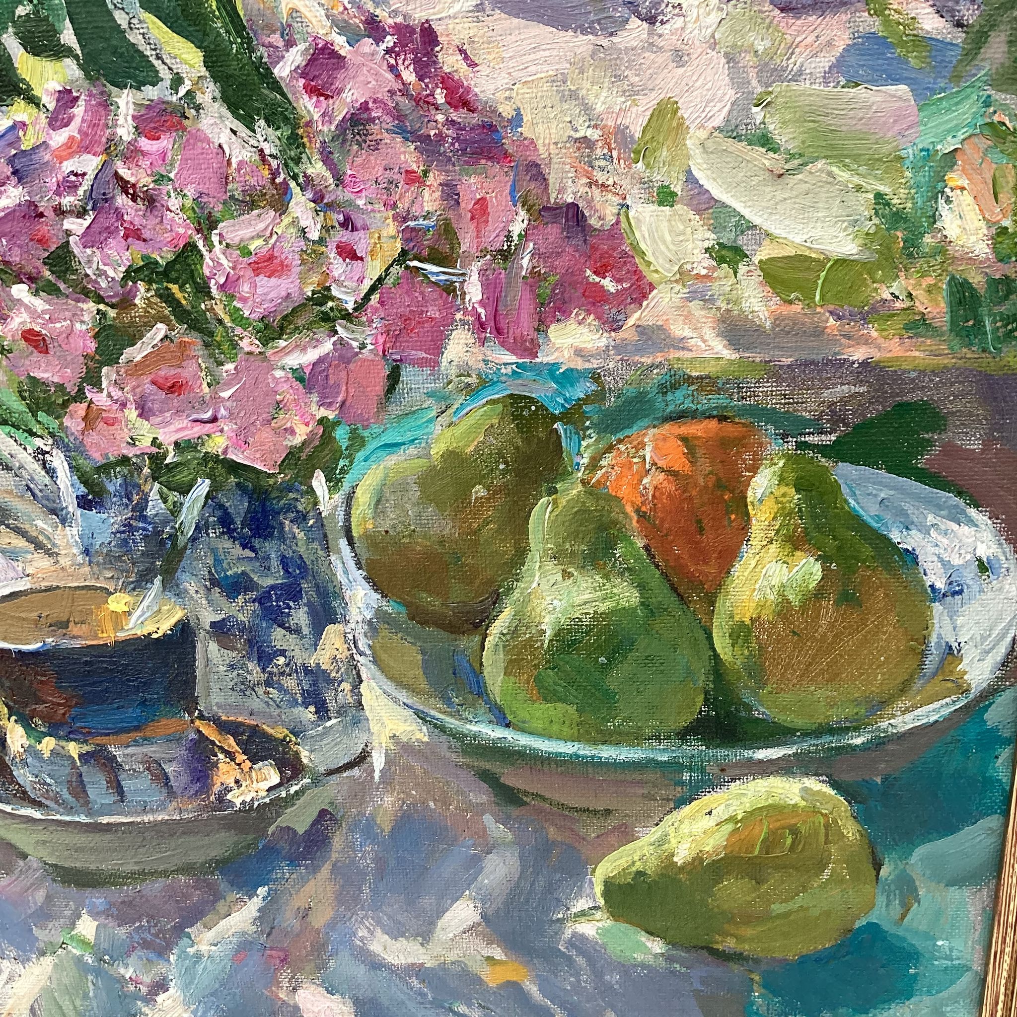 Ukrainian painter's painting Michael Kokin /1921-2009/Oil on canvas :H-71xL62cm