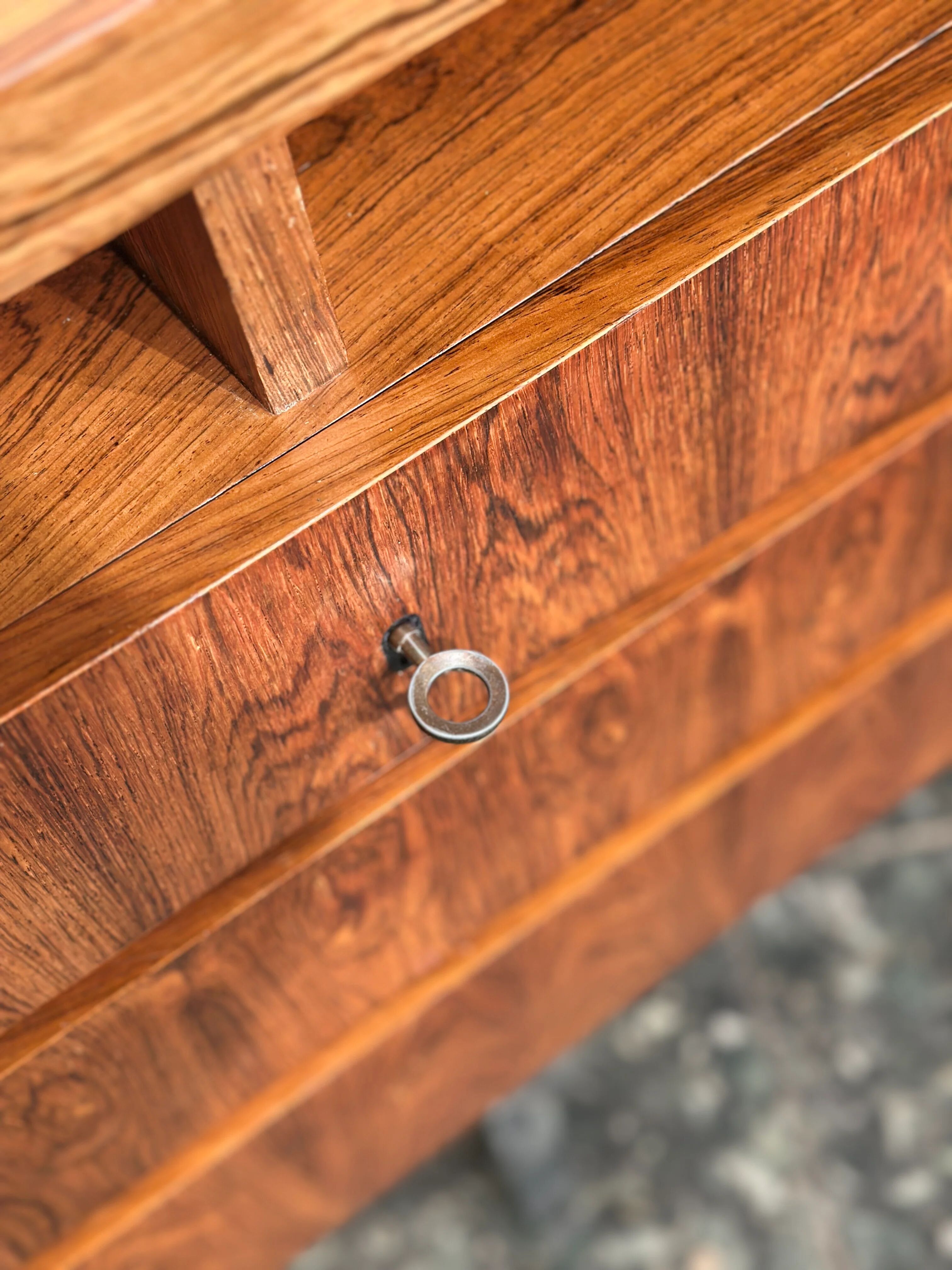 Lübke Rosewood Freestanding Executive Desk