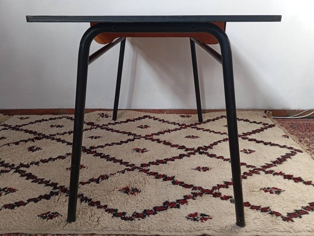 Modernist desk from the 1950s by J. Hitier