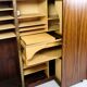 Hideaway Cabinet/Secretary Made In Rosewood, Norwegian Design From 1960s