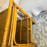 Vintage rattan trolley