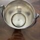 Ice bucket, 1930s period, silver-plated metal, 11 cm high