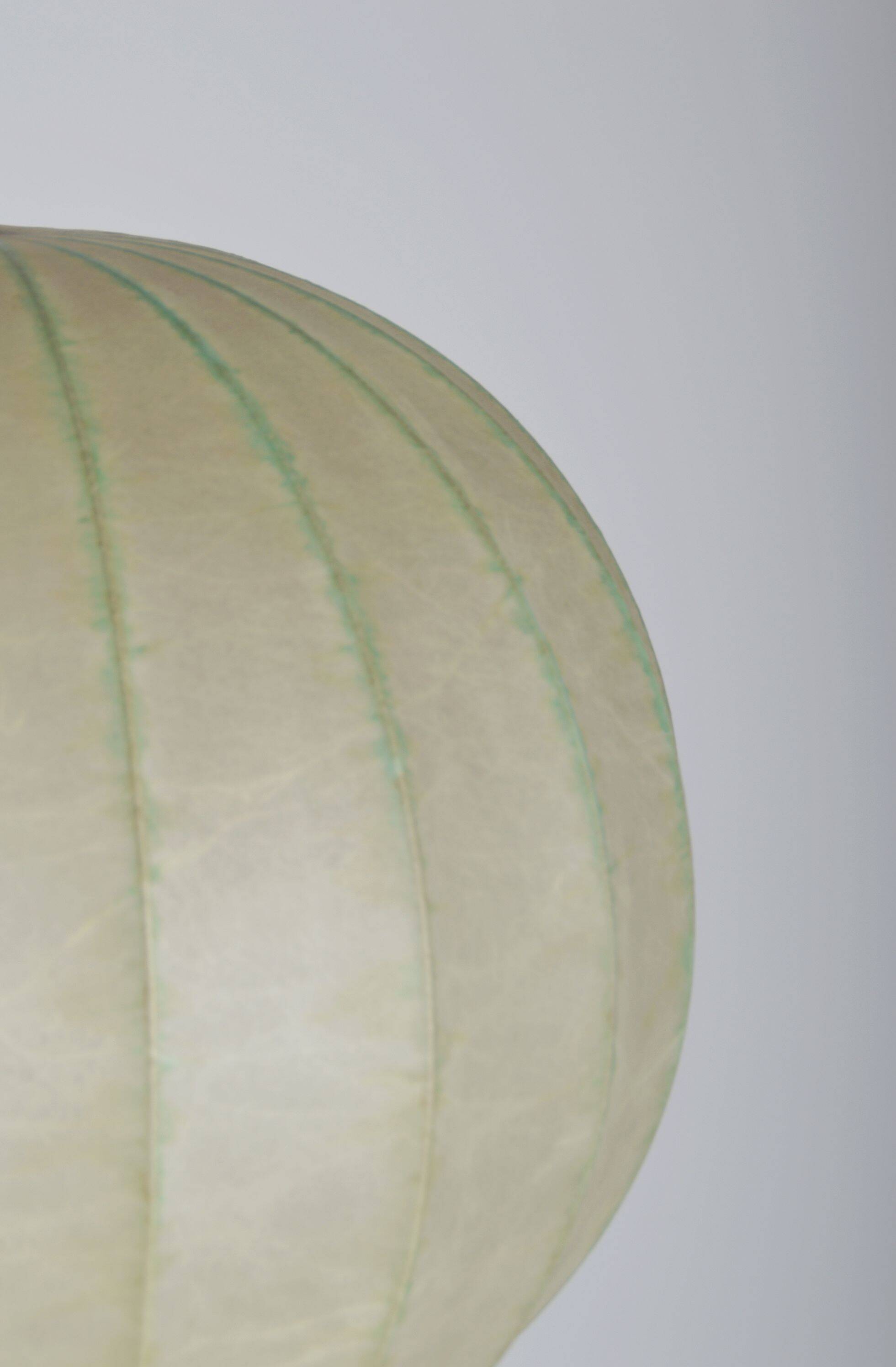 Vintage cocoon pendant lamp by Goldkant Leuchten, 1960s