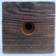 XL turned solid wood lamp base H.45.5 cm