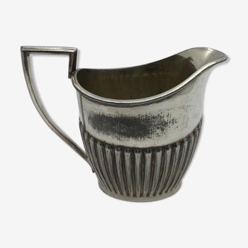 Silver metal English milk pot