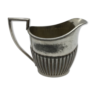 Silver metal English milk pot