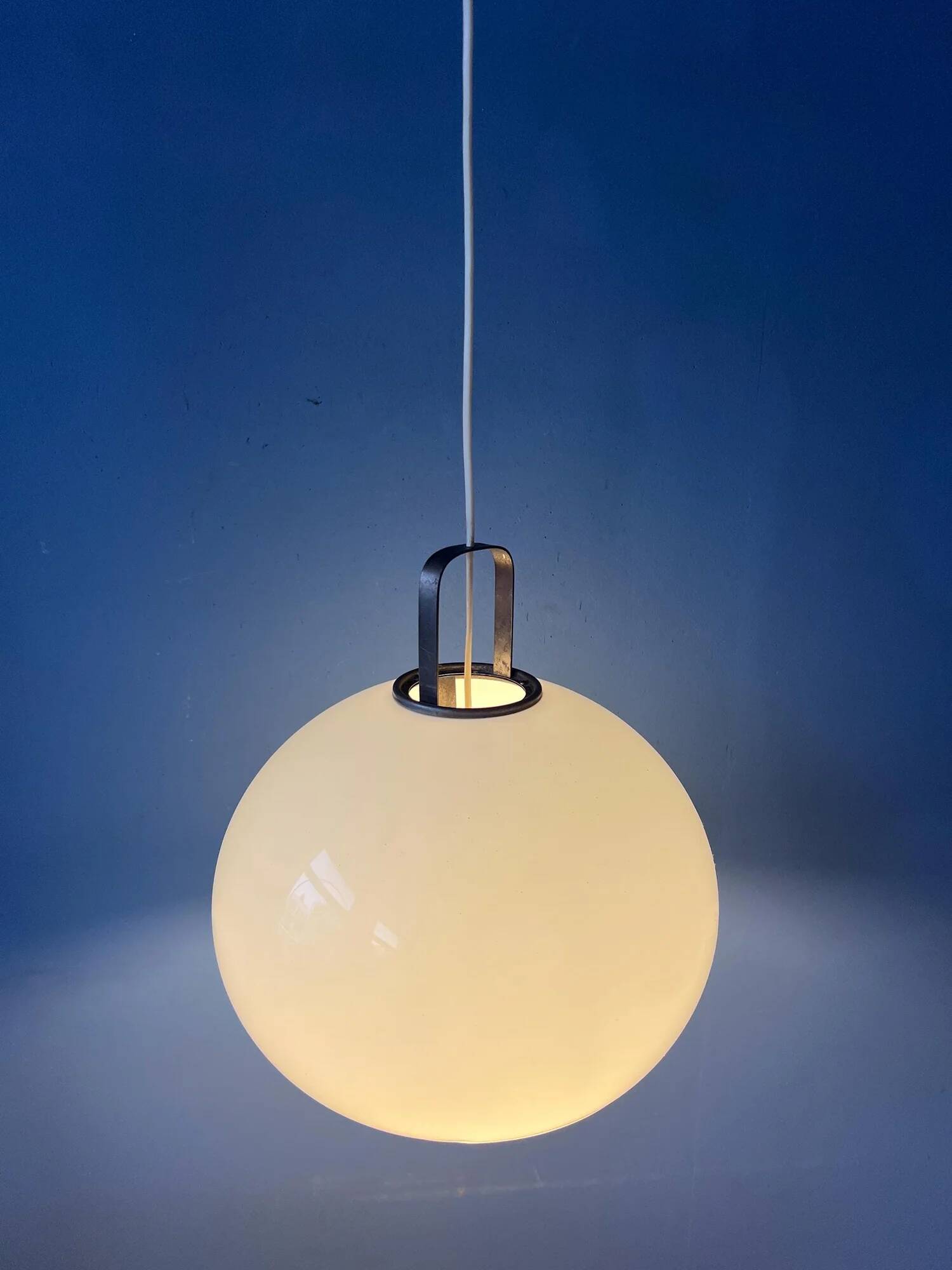 Vintage Guzzini inspired mushroom pendant lamp