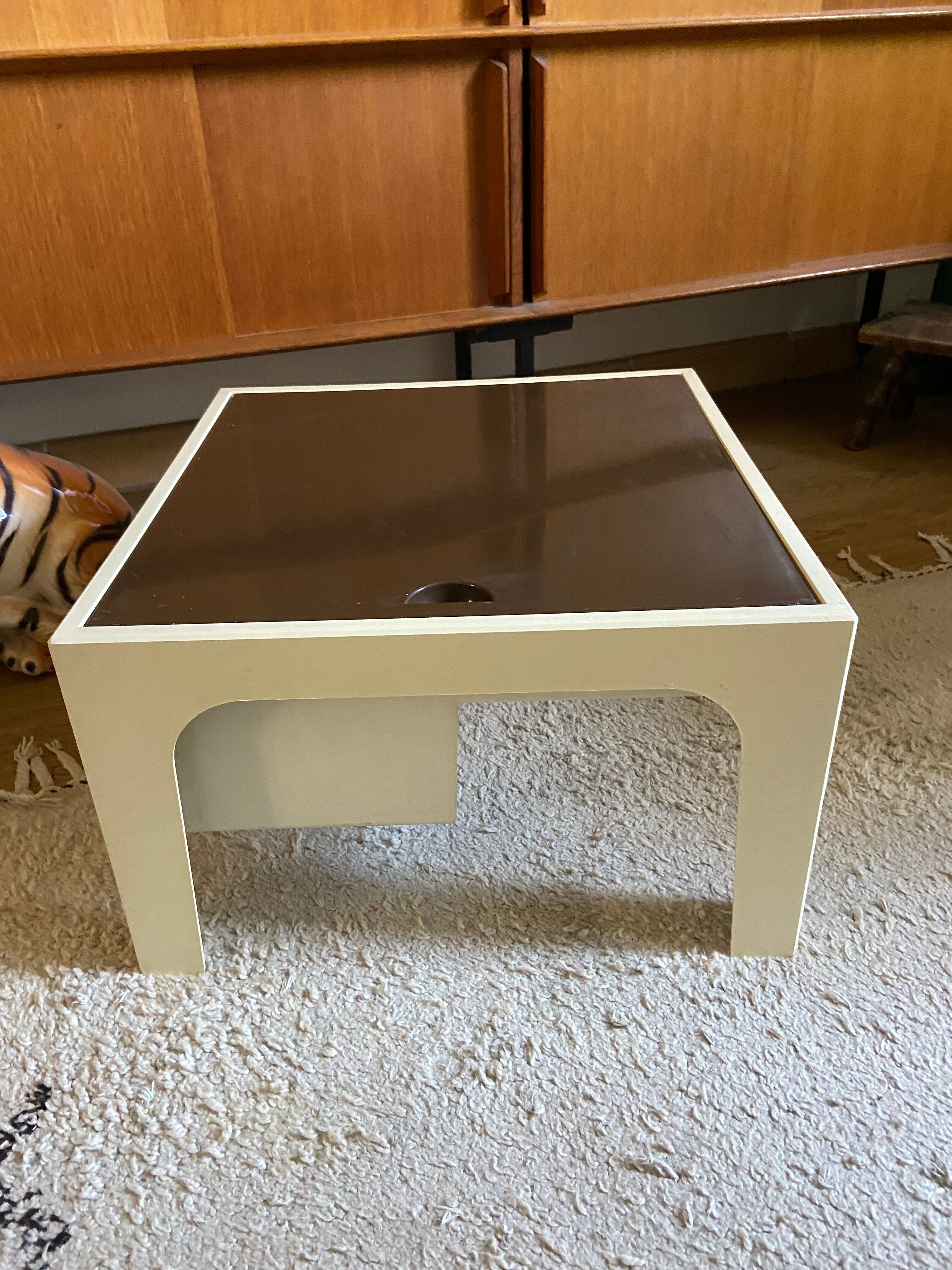 Working coffee table Flair Prisunic 70s