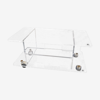 Table basse plexi marais international