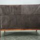 JK 922 Wagon Leather Sofa by Jørgen Kastholm, Denmark, 1960s