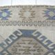 Tapis Oushak bleu et beige sku 1163