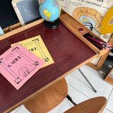 Vintage children's desk and chair set